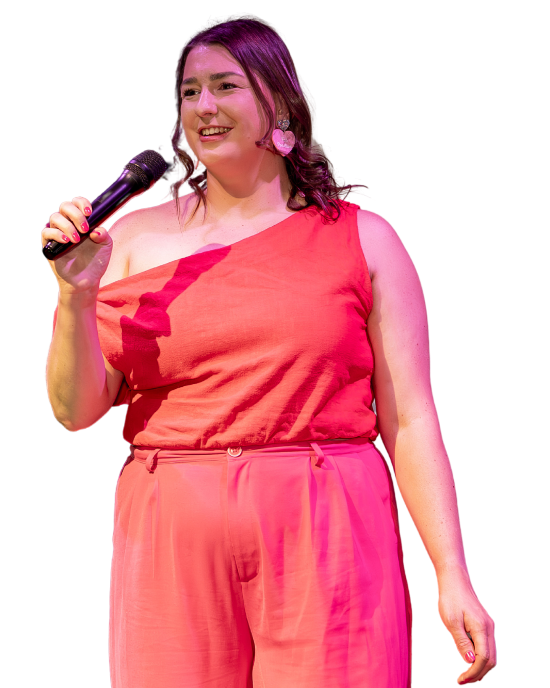 Jemma Rose speaking to an audience